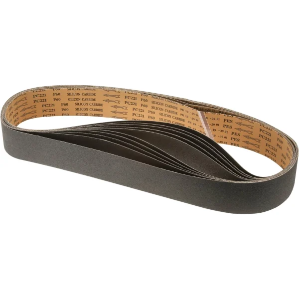 Grizzly Industrial 4" x 79" S/C Sanding Belt 10 pk. (T26604, T26605)