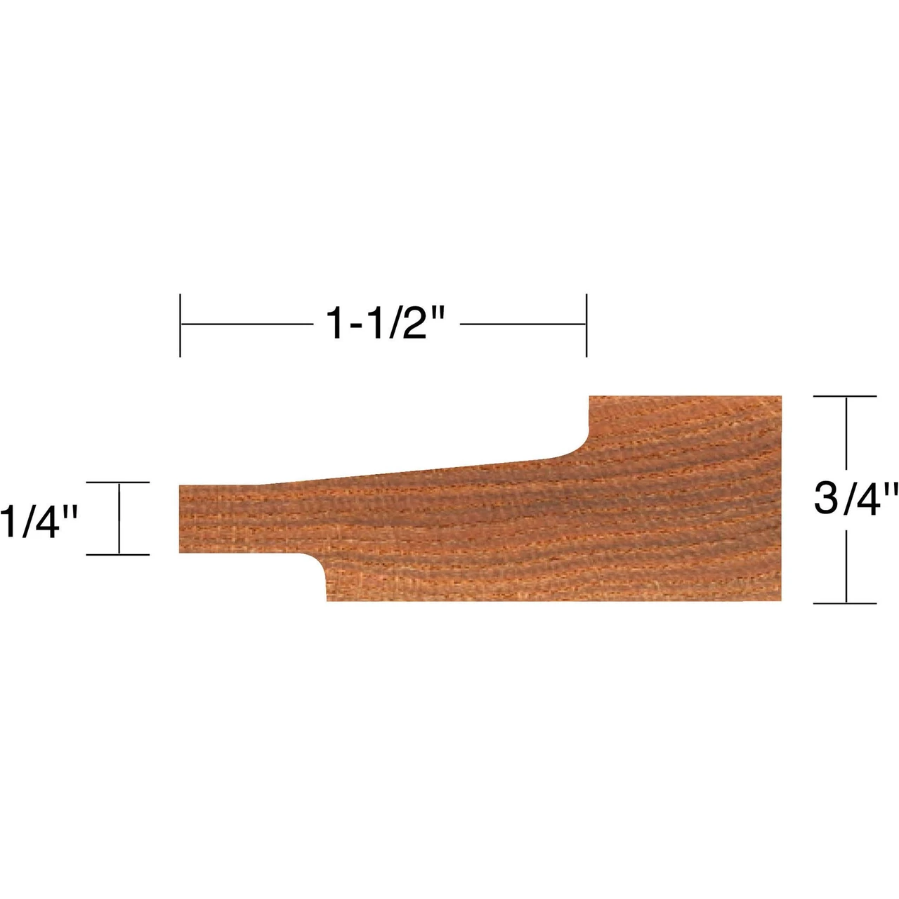 Grizzly Industrial 5-3/4" Diameter Carbide Tipped Panel Cutter 5 Face Cut (C2074Z) — product image 2