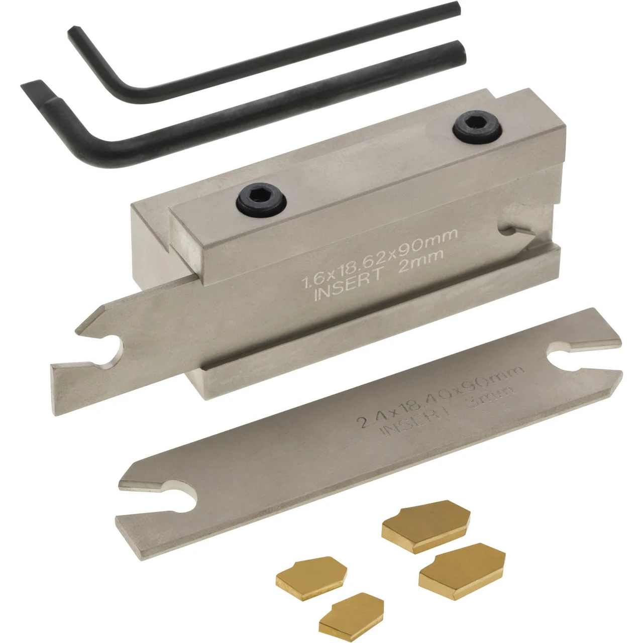 Grizzly Industrial 5/8" Indexable Parting Tool Set (T24977)