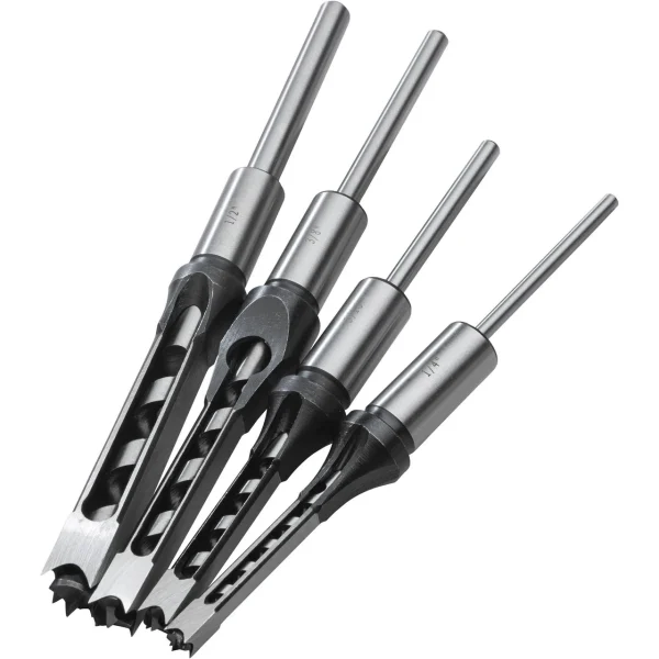 Grizzly Industrial 5/8" Shank Mortising Chisel Set, 4 Pc. (T33387)