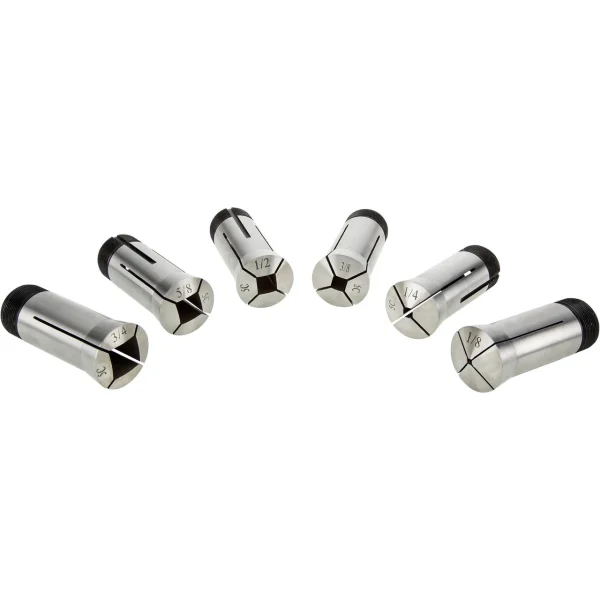 Grizzly Industrial 5-C Collet Set-Square, 6 Pc. (H7504)