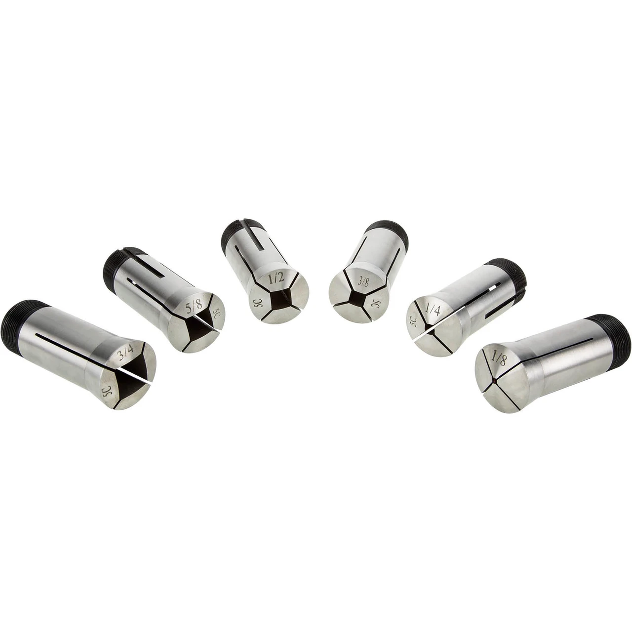 Grizzly Industrial 5-C Collet Set-Square, 6 Pc. (H7504)