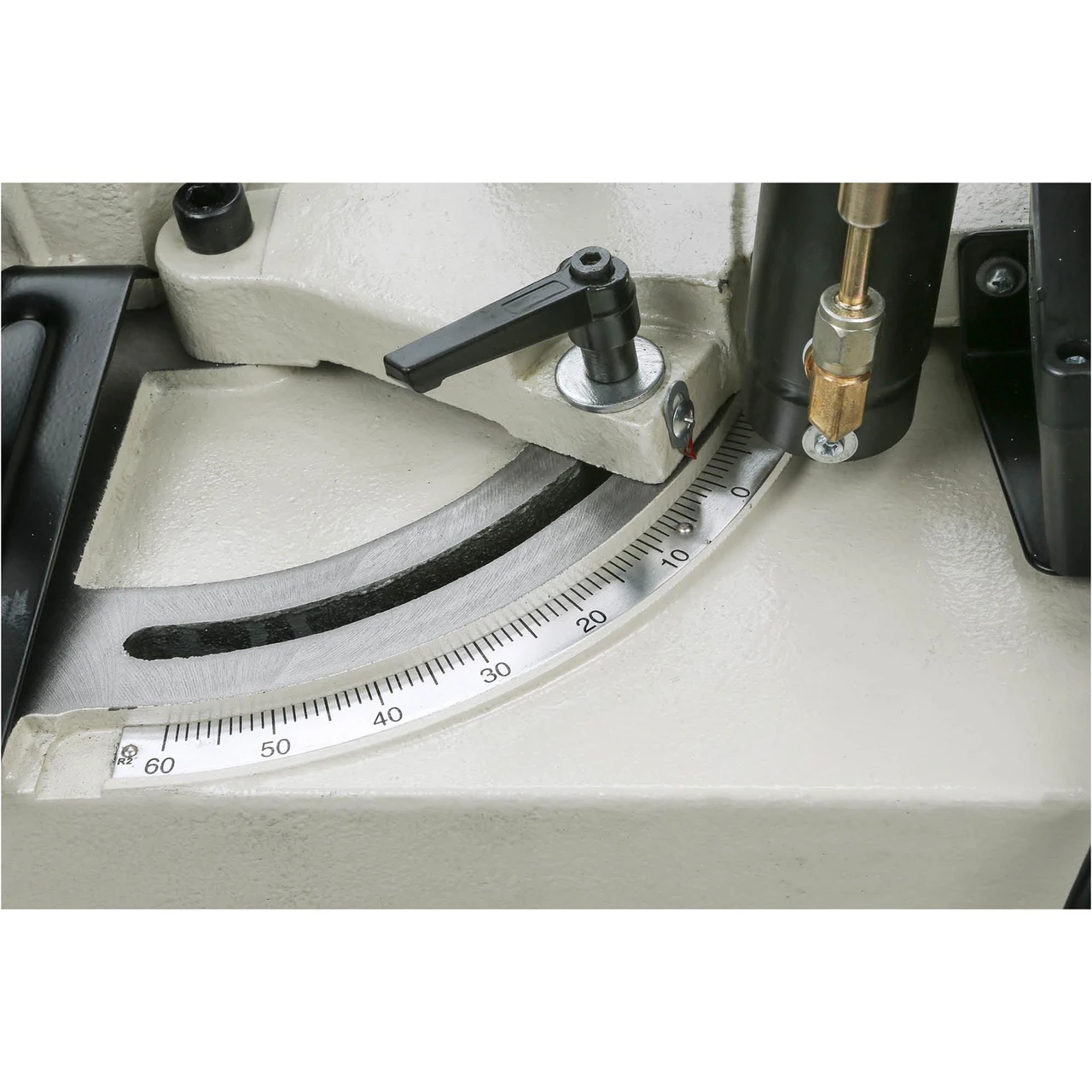 Grizzly Industrial 5" x 6" 1/2 HP Metal-Cutting Bandsaw with Swivel Head (G9742) — product image 4