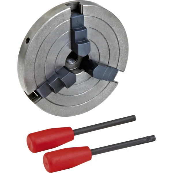 Grizzly Industrial 6" 3-Jaw Wood Chuck (H8044, H8045)