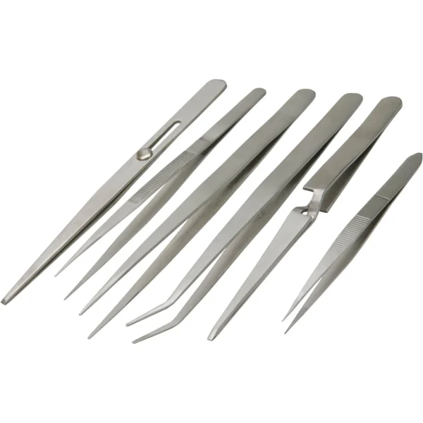 Grizzly Industrial 6-Piece Tweezer Set (T25295)