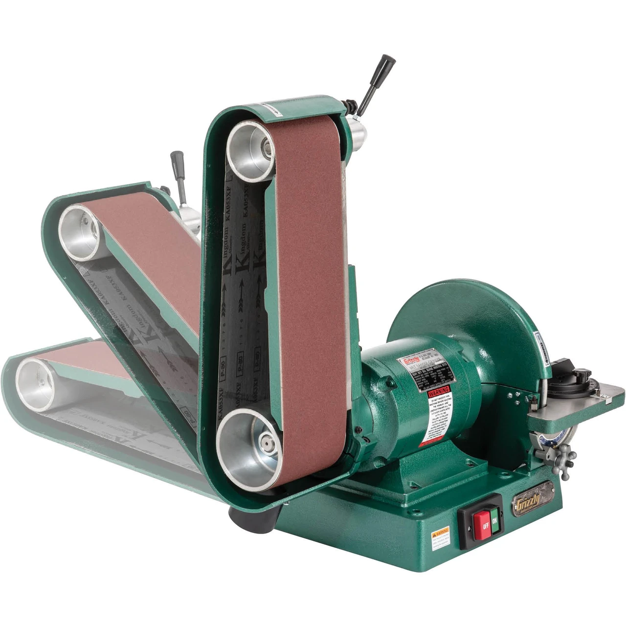 Grizzly Industrial 6" x 48" Belt/12" Disc Combo Sander, 3450 RPM (G1183) — product image 5