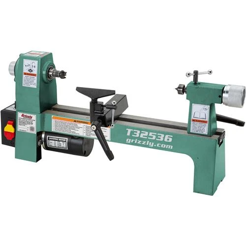 Grizzly Industrial 8" x 13" Variable-Speed Benchtop Wood Lathe (T32536) — product image 2