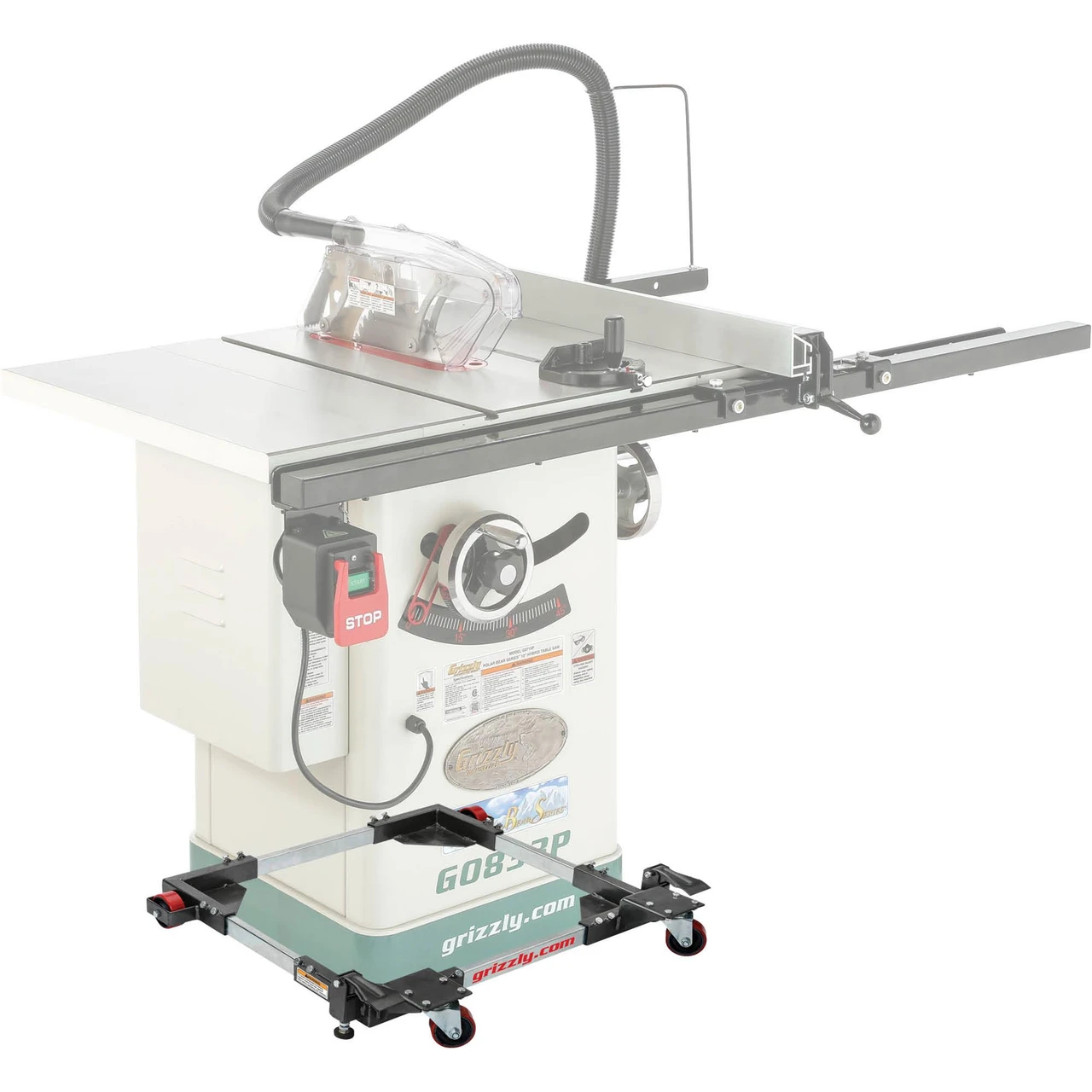 Grizzly Industrial Bear Crawl "Cub" Mobile Base (T28922) — product image 4