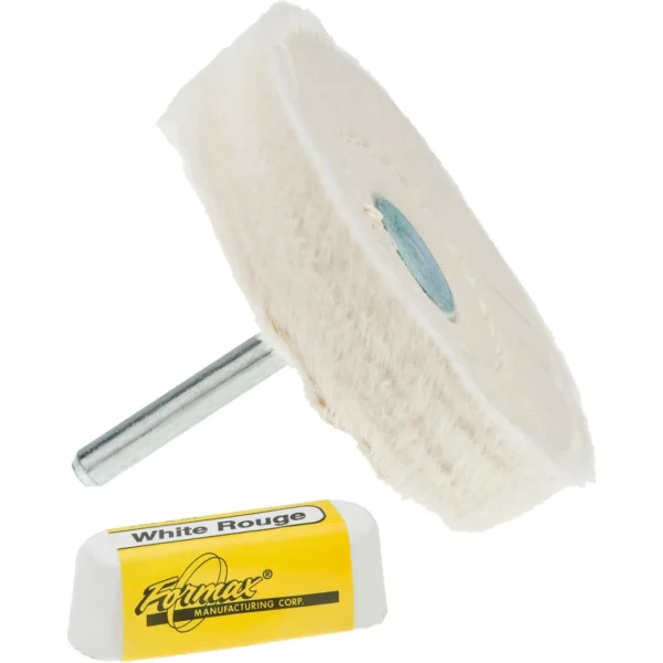 Grizzly Industrial Buffing Wheel on Mandrel (G2584)