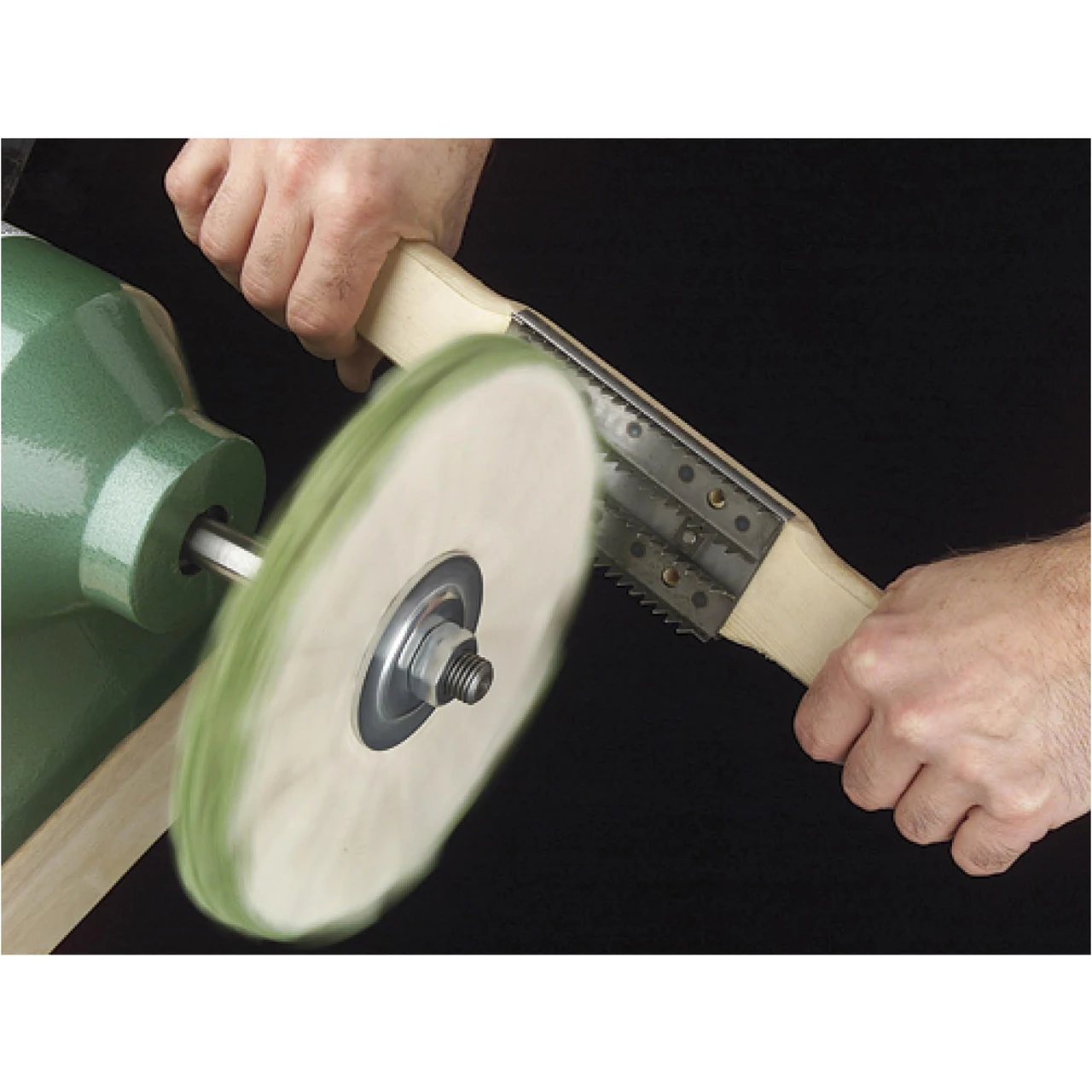 Grizzly Industrial Buffing Wheel Rake w/ Handle (H4383) — product image 2