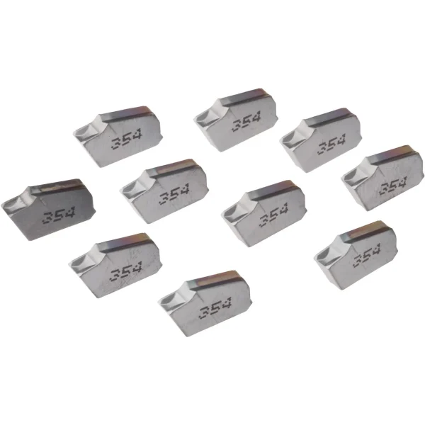 Grizzly Industrial Carbide Inserts GTN3 for Steel, Stainless pk. of 10 (T10377)