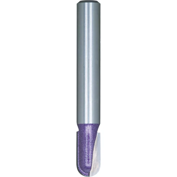 Grizzly Industrial Carbide Tipped Core Box Bits, 1/4" Shank (C1229Z, C1230Z, C1231Z)