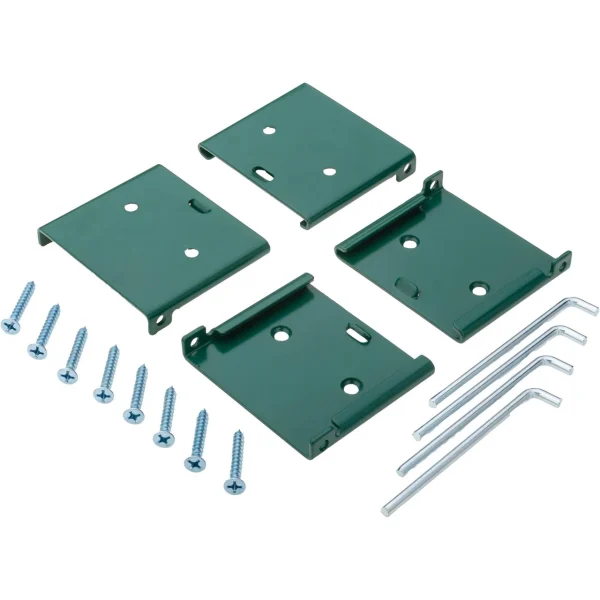 Grizzly Industrial Caster Mounting Plates for T32334, 4 Pk. (T33927)
