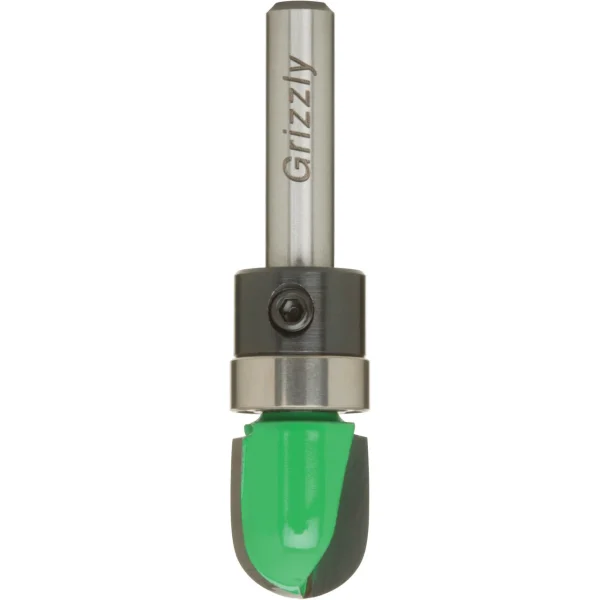 Grizzly Industrial Core Box Pattern Bit, 1/4" Shank (C1661)