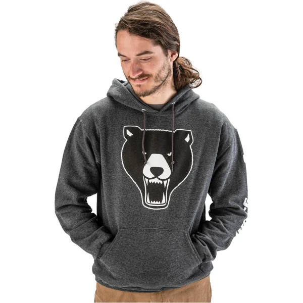 Grizzly Industrial Dark Heather Grizzly Sweatshirt (T34253, T34254, T34255, T34256)