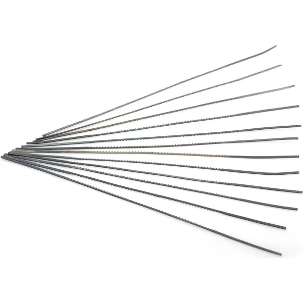 Grizzly Industrial Deep Throat Fret Saw Blades, 18 TPI, 12 pk. for T26852 (T26854)
