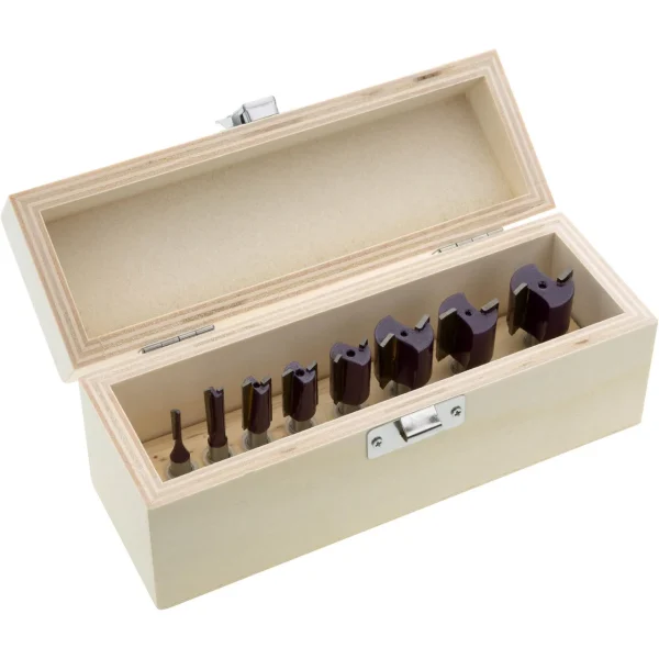 Grizzly Industrial Deluxe Straight Bit Set (H5532, H5535, H5536)