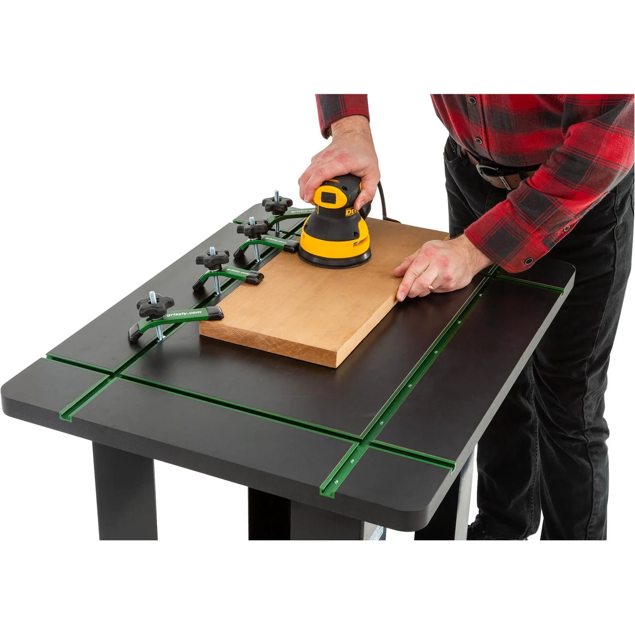 Grizzly Industrial Deluxe T-Slot Work Table (T31824, T31825) — product image 2