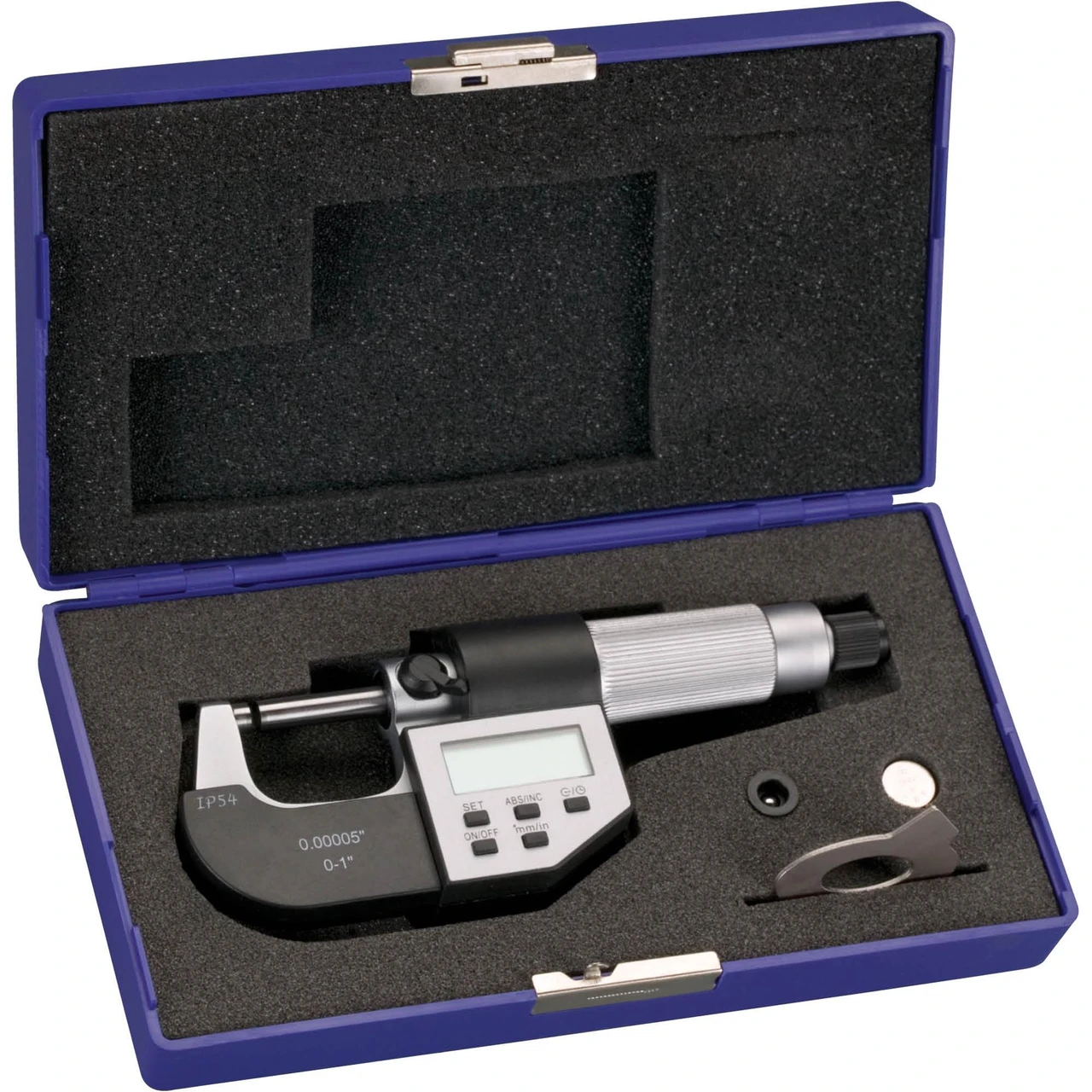 Grizzly Industrial Digital Outside Micrometer 0" - 1" (G9598)