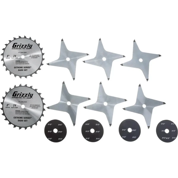 Grizzly Industrial Extreme Series 8" Dado Set (T26696)