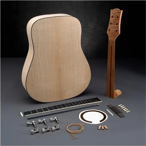 Grizzly Industrial Fiddleback Maple Acoustic Guitar Kit (T33953) — product image 2