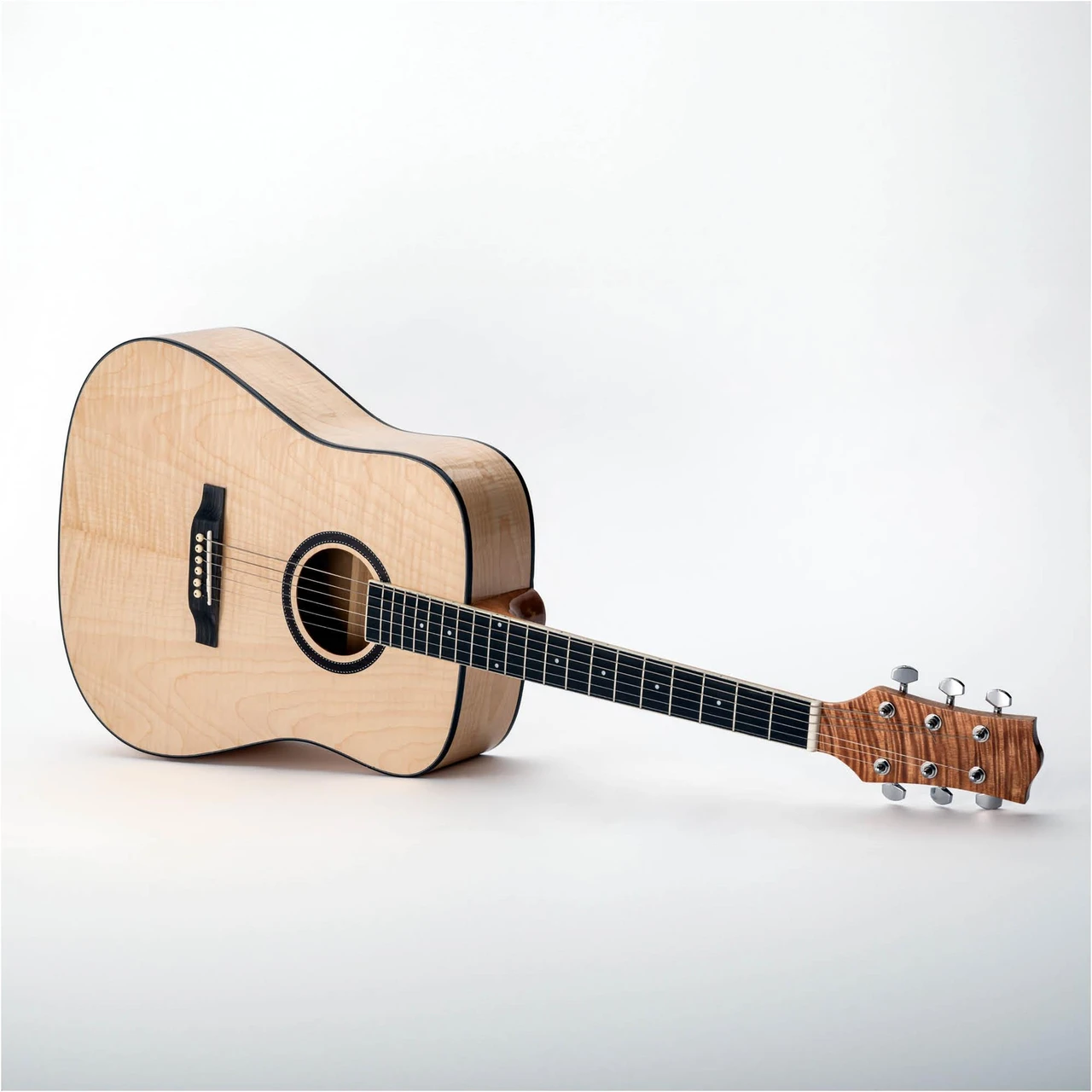 Grizzly Industrial Fiddleback Maple Acoustic Guitar Kit (T33953) — product image 3