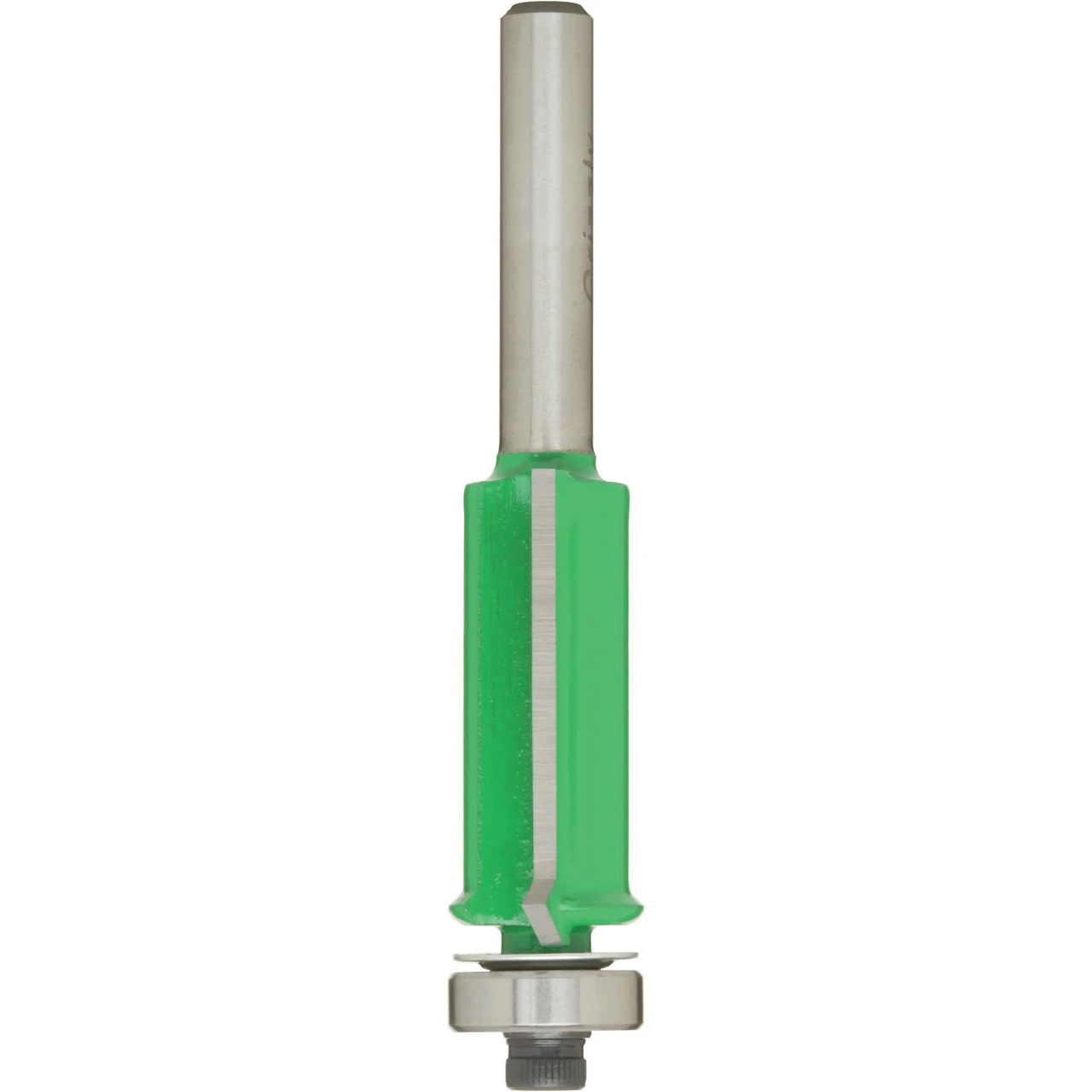 Grizzly Industrial Flush Trim Bit w/ V-Notch & Guide Bearing, 1/4" Shank (C1470) — product image 2