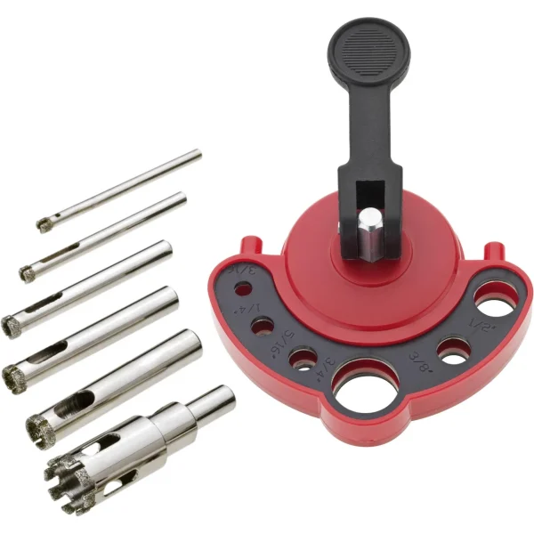 Grizzly Industrial Glass/Granite Drilling Set 7 Piece (T10537)
