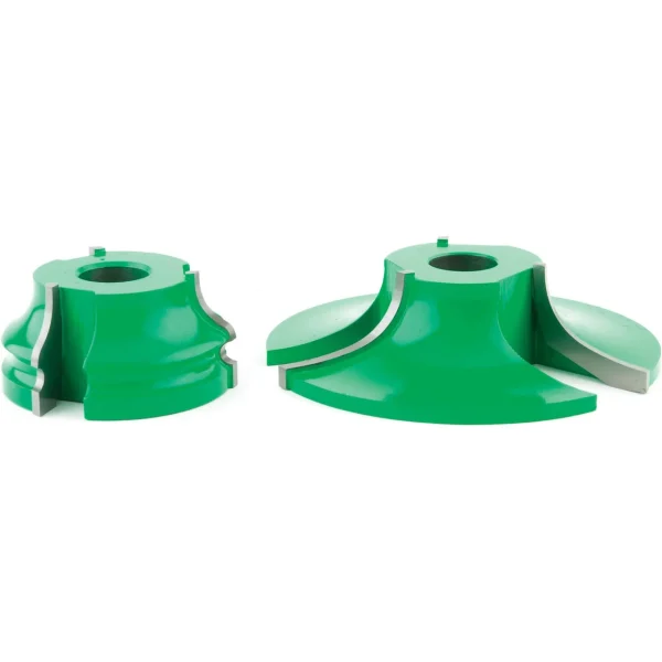 Grizzly Industrial Handrail Shaper Cutter Set (Style #1) - 3/4" Bore (C2216)