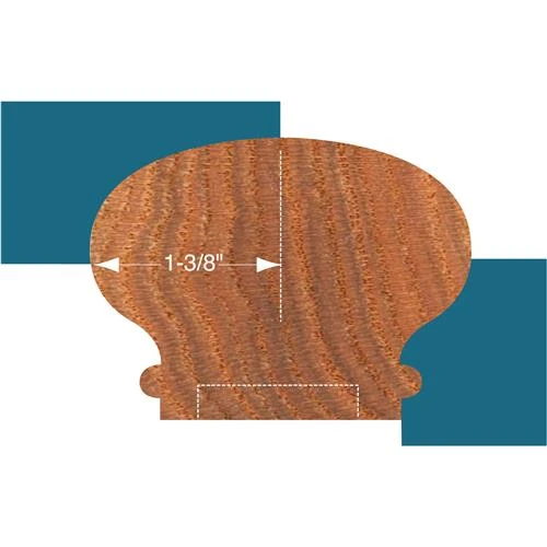 Grizzly Industrial Handrail Shaper Cutter Set (Style #1) - 3/4" Bore (C2216) — product image 2