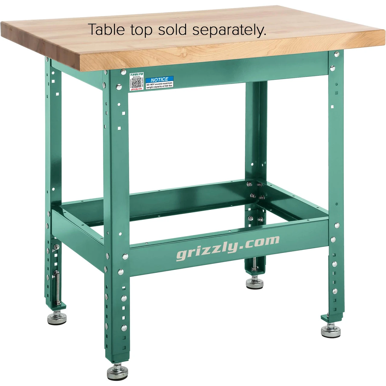 Grizzly Industrial Heavy-Duty Shop Stand (T28170) — product image 3