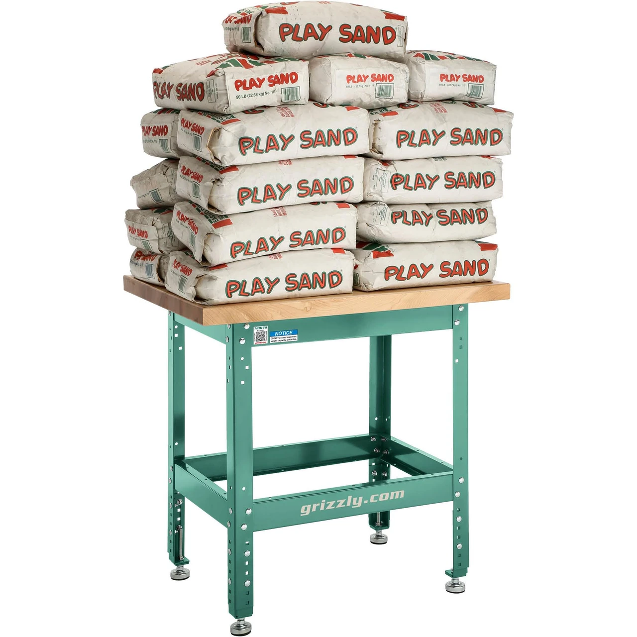 Grizzly Industrial Heavy-Duty Shop Stand (T28170) — product image 4