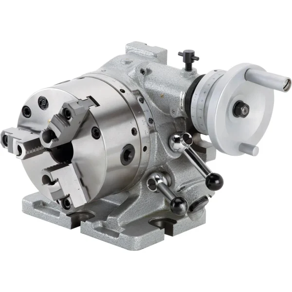 Grizzly Industrial Horizontal/Vertical Rotary Indexing Table with Chuck (H7506)