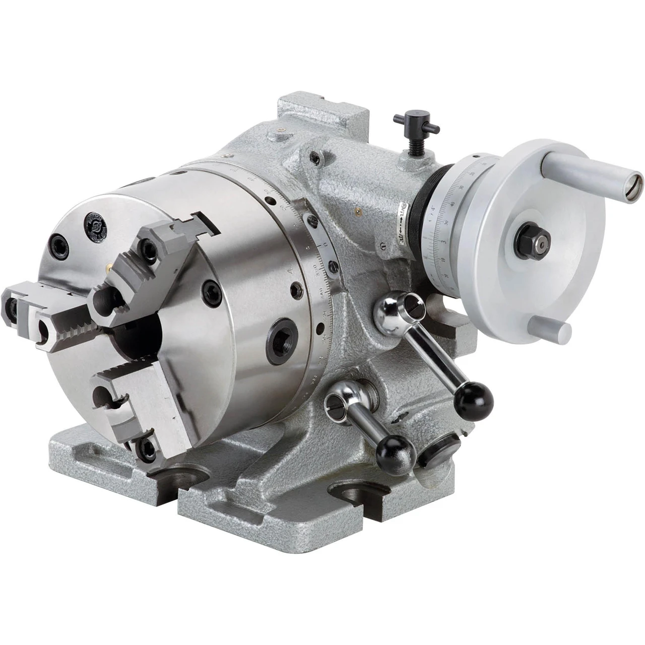 Grizzly Industrial Horizontal/Vertical Rotary Indexing Table with Chuck (H7506)
