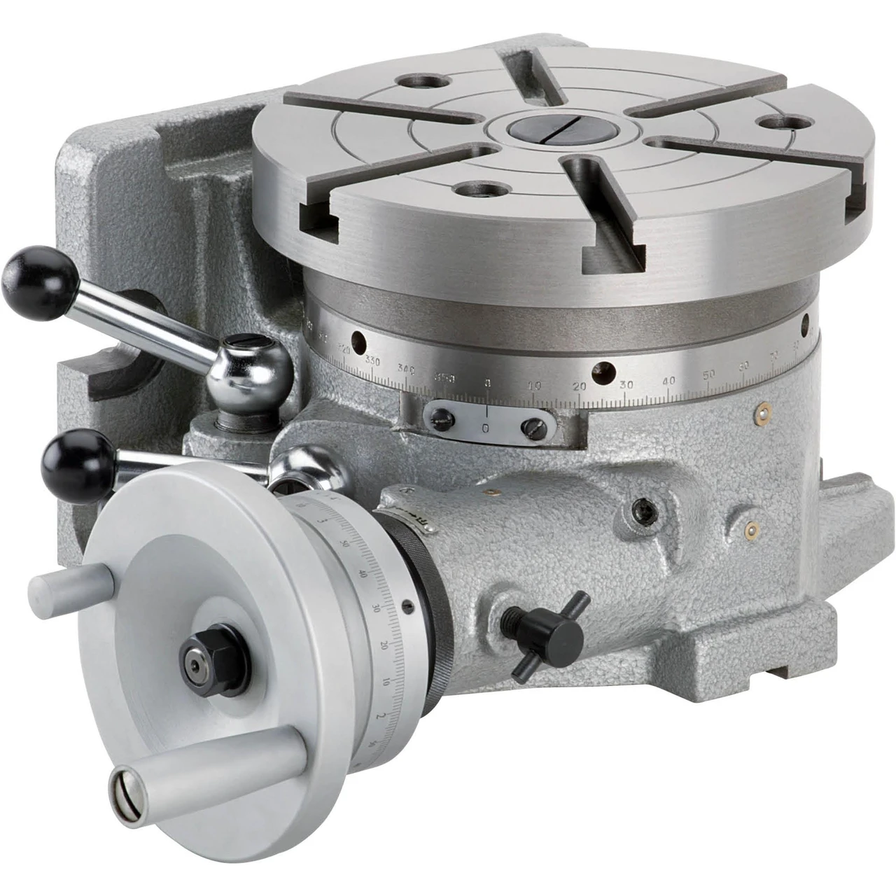 Grizzly Industrial Horizontal/Vertical Rotary Indexing Table with Chuck (H7506) — product image 2