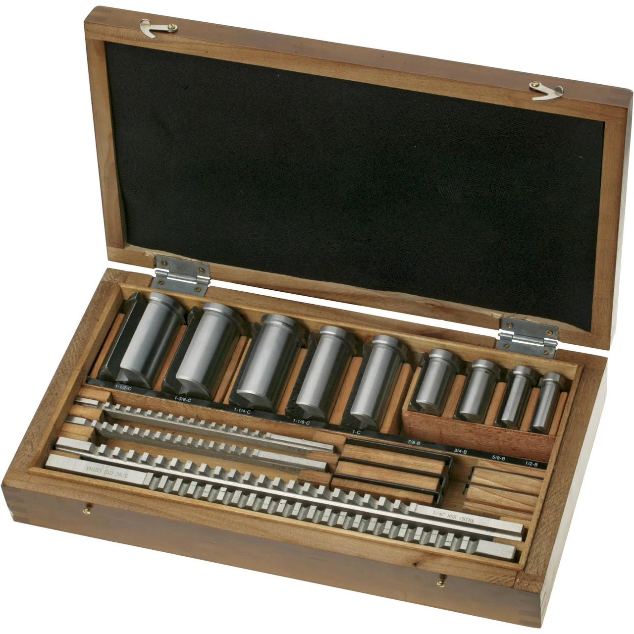 Grizzly Industrial HSS Keyway Broach Sets (G9771, G9774) — product image 2
