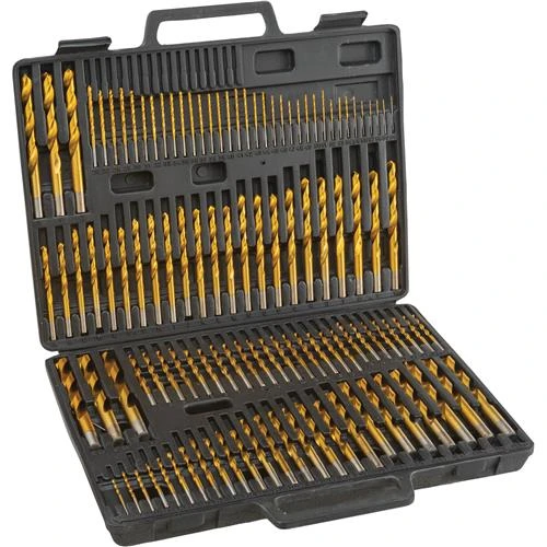 Grizzly Industrial HSS Titanium 135 Degree Drill Bit Set, 115 Pc. (T33688) — product image 2
