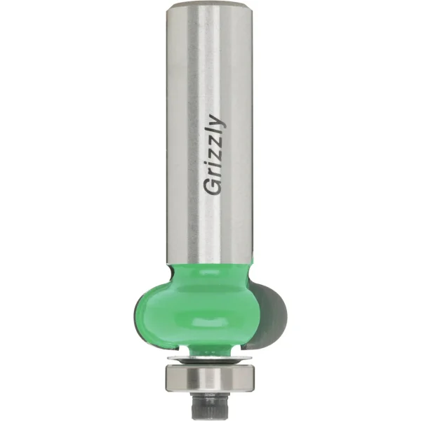 Grizzly Industrial Internal 1/2 Round Bit, 1/2" Shank, 3/16" Radius (C1270)