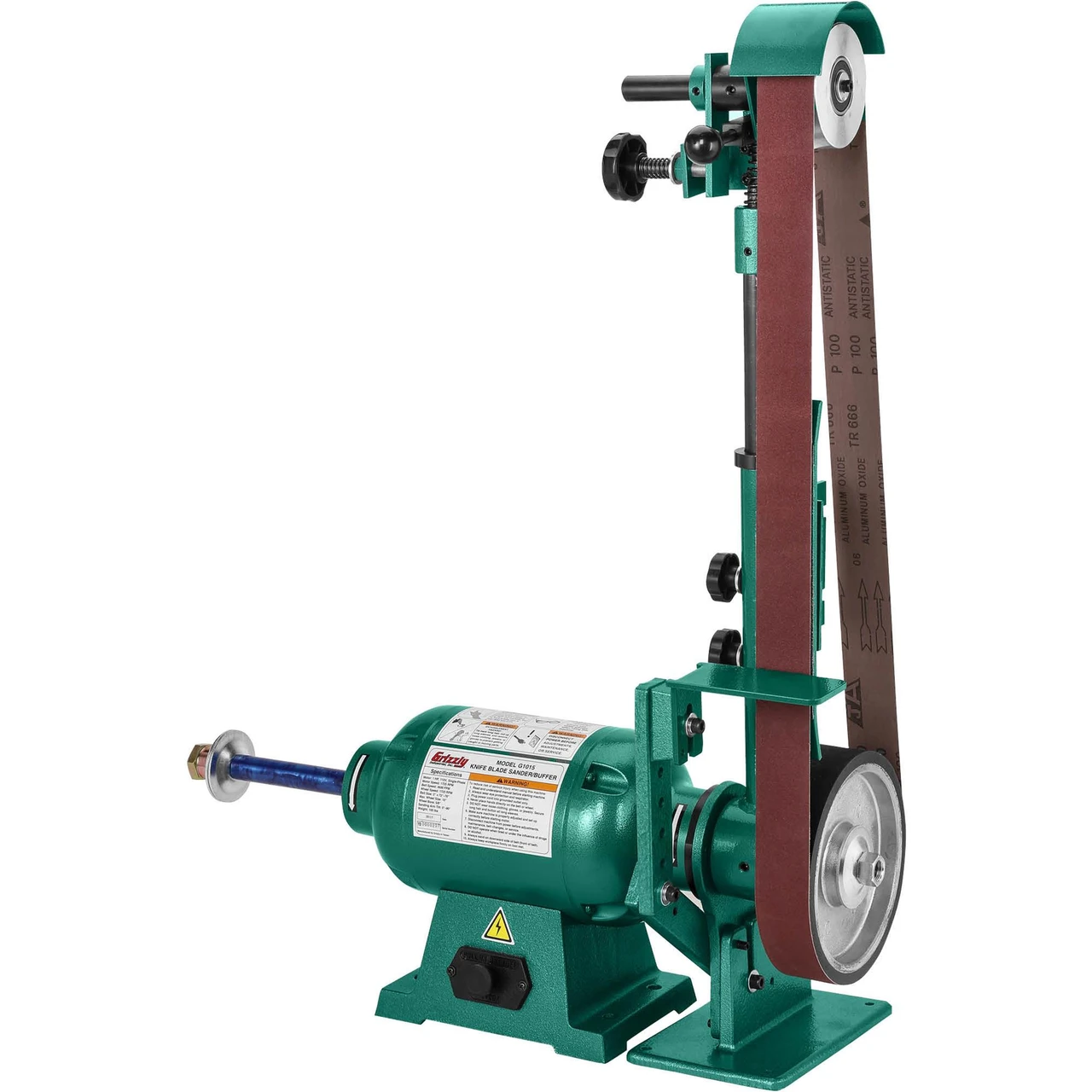Grizzly Industrial Knife Grinder, Sander, and Buffer (G1015)