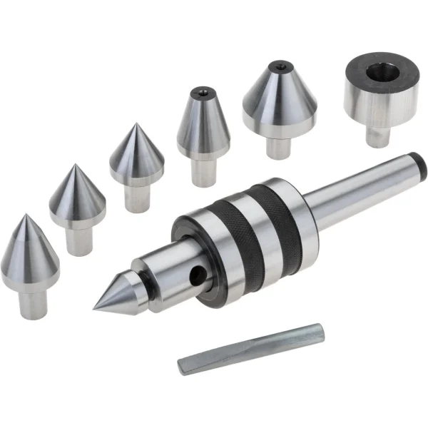 Grizzly Industrial Live Center Set - Taper: MT2 (G1069)