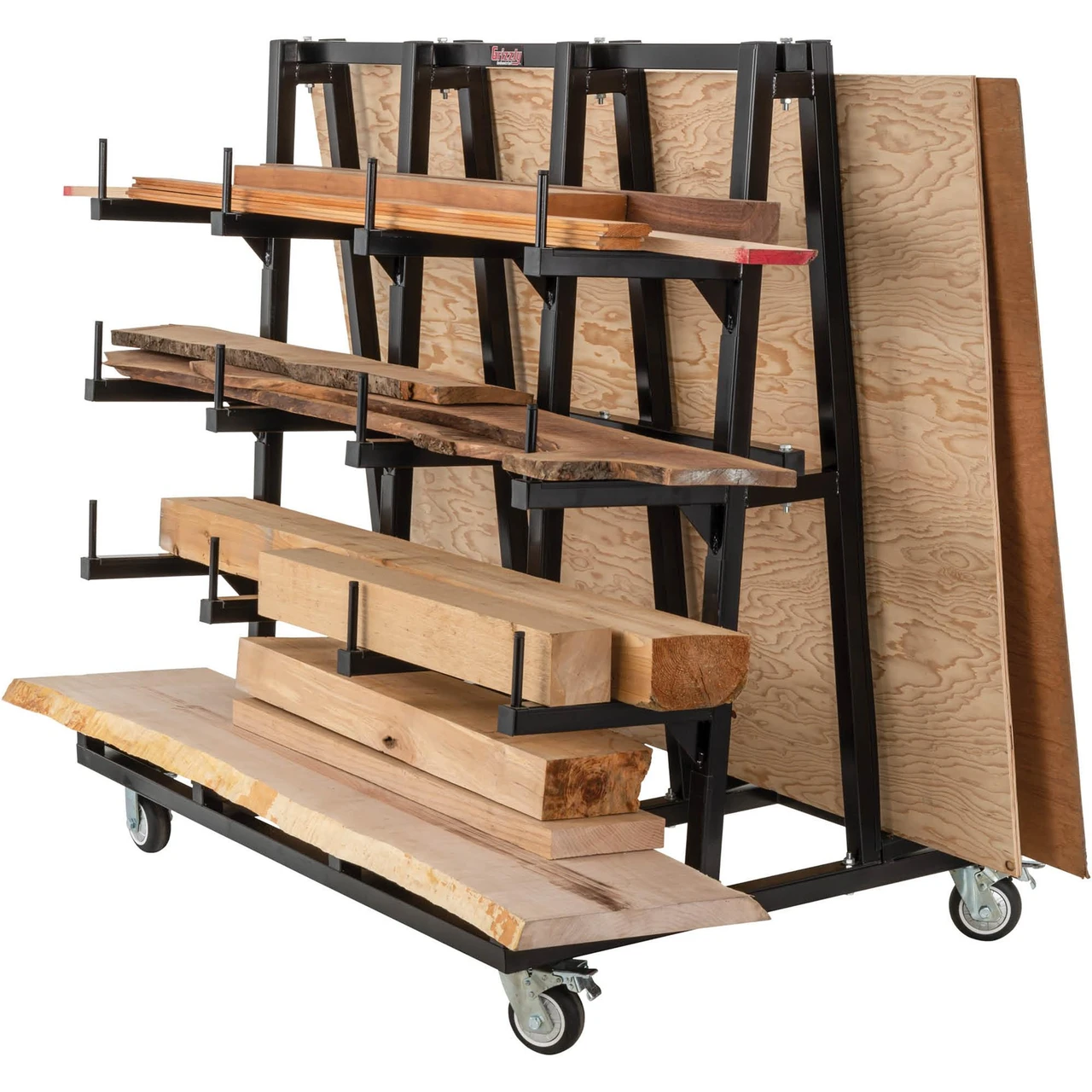 Grizzly Industrial Lumber/Plywood Cart (T34007)