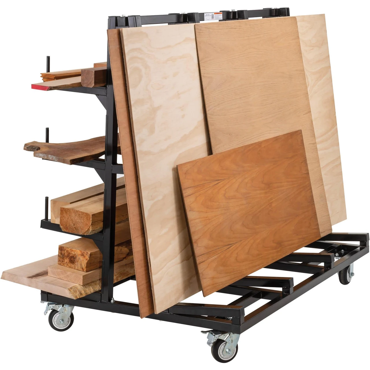Grizzly Industrial Lumber/Plywood Cart (T34007) — product image 2