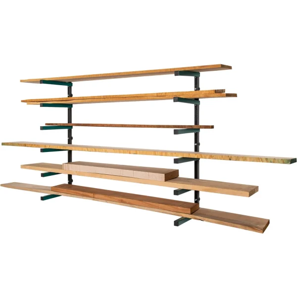 Grizzly Industrial Lumber Rack 6-Shelf System (T27630)