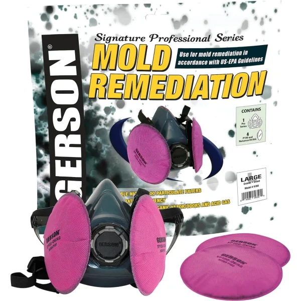 Grizzly Industrial Mold Remediation Respirator Kit (T32083, T32084)