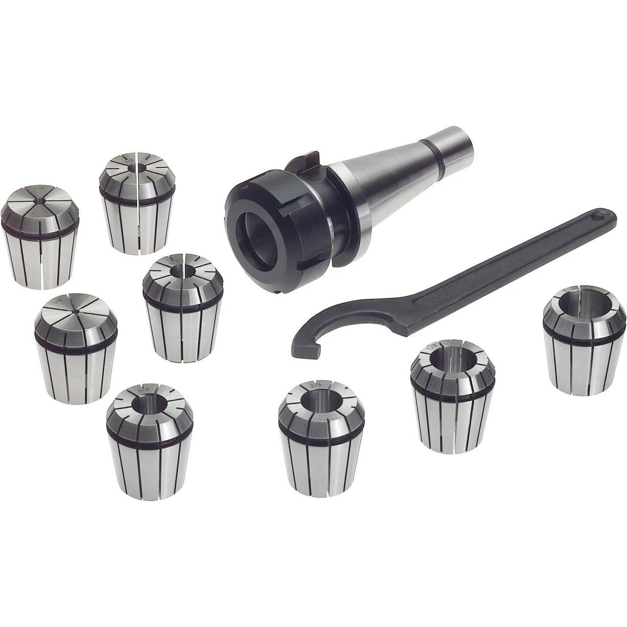Grizzly Industrial NT 40 Quick Change Collet Set (H5791)