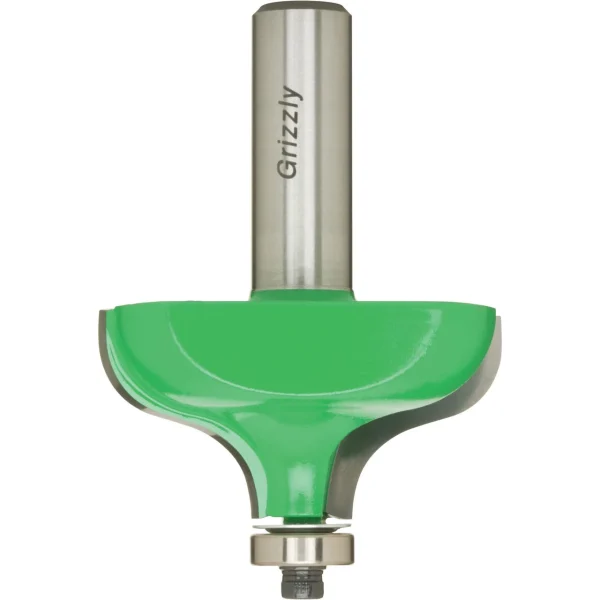 Grizzly Industrial Ogee Bit w/ Guide Bearing, 1/2" Shank (C1426)