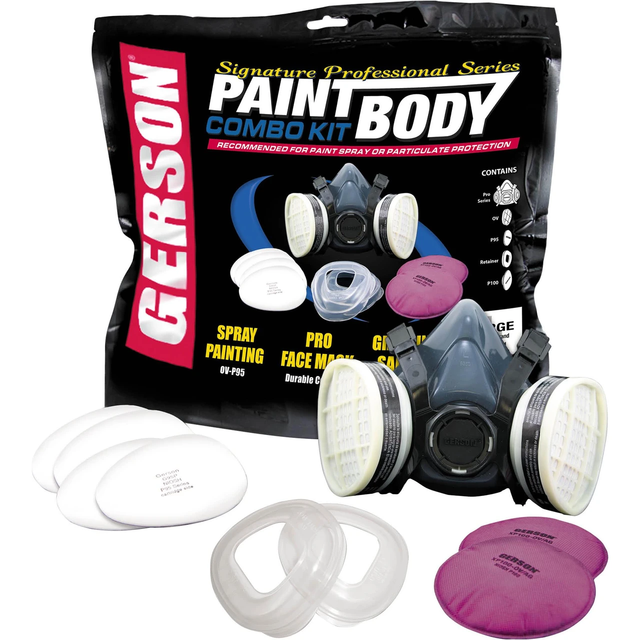 Grizzly Industrial Paint & Body Combo Respirator Kit (T32079, T32080)