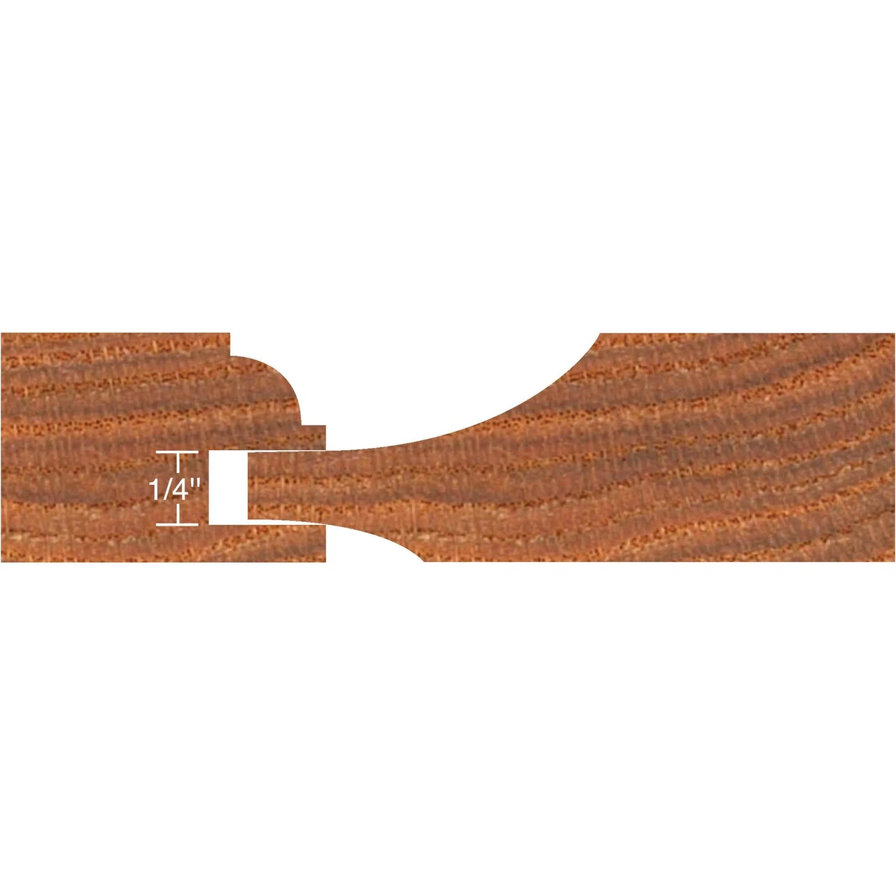 Grizzly Industrial Quarter Bead Panel Bit 3 Pc. Set w/ Undercutter 1/2" Shank (H5564) — product image 3