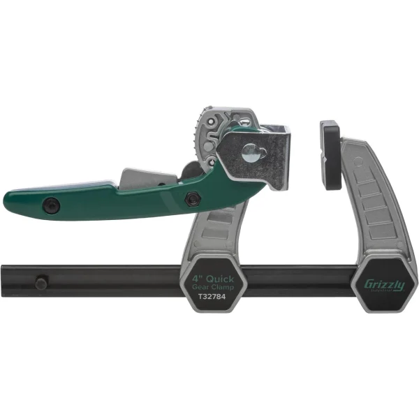 Grizzly Industrial Quick Gear Clamp, 3" Throat (T32784, T32785, T32786)