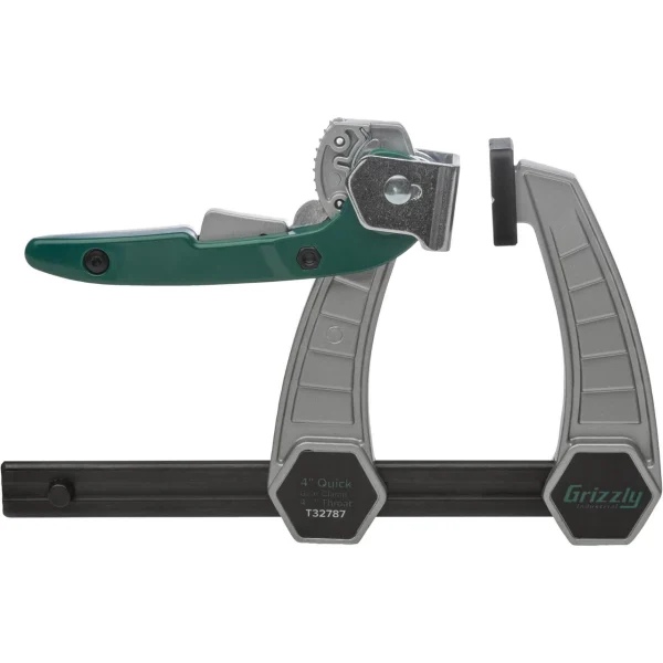 Grizzly Industrial Quick Gear Clamp, 4-3/4" Throat (T32787, T32788, T32789)